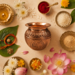 Engraved Copper Kalash with Swastik for Puja & Rituals - Image 10