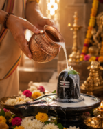 Engraved Copper Kalash with Swastik for Puja & Rituals - Image 3
