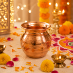 Copper Lota Kalash for Jal Arpan, Puja & Abhishek