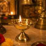 Brass Akhand Deepak for Mandir, Puja & Festive Lighting