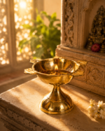 Brass Akhand Deepak for Mandir, Puja & Festive Lighting - Image 2