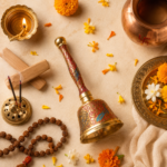 Meenakari Brass Puja Bell for Mandir & Aarti Rituals - Image 5