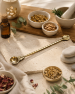 Traditional Brass Havan Spoon / Ghee Offering Ladle for Yagya, Homa & Puja - Image 6