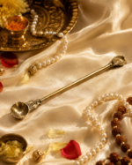 Traditional Brass Havan Spoon / Ghee Offering Ladle for Yagya, Homa & Puja - Image 8
