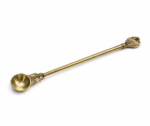 Traditional Brass Havan Spoon / Ghee Offering Ladle for Yagya, Homa & Puja - Image 4
