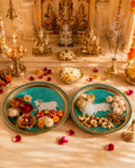 Premium Cow Design Brass Pooja Plate Set for Bhog, Gau Puja & Rituals - Image 5