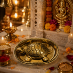 Brass Tortoise Plate for Vastu, Feng Shui & Puja Décor