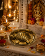 Brass Tortoise Plate for Vastu, Feng Shui & Puja Décor