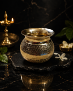 Engraved Brass Lota Kalash for Puja, Jal Arpan & Abhishek - Image 9