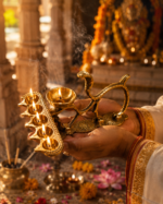 Brass Naag Panch Aarti Diya with Snake Design for Puja & Aarti - Image 4