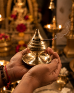 Premium Brass Agarbatti Stand / Incense Stick Holder for Pooja, Meditation & Home Mandir Décor - Image 9