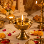 Brass Akhand Diya for Daily Puja