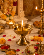 Brass Akhand Diya for Daily Puja