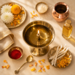 Brass Akhand Diya for Daily Puja - Image 7