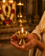 Brass Akhand Diya for Daily Puja - Image 6