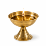Brass Akhand Diya for Daily Puja - Image 5