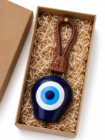 Evil Eye Nazar Protection Wall Hanging Bell - Image 2
