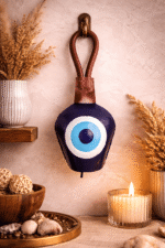 Evil Eye Nazar Protection Wall Hanging Bell - Image 4