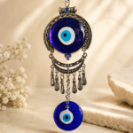 Blue Evil Eye Hanging Wall Decor for Home & Office | Nazar Protection Charm