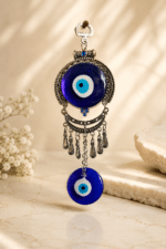 Blue Evil Eye Hanging Wall Decor for Home & Office | Nazar Protection Charm