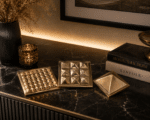 Brass Vastu Pyramid for Desk & Home | Energy Balancing Feng Shui Pyramid Decor - Image 9