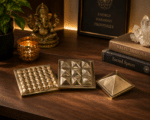 Brass Vastu Pyramid for Desk & Home | Energy Balancing Feng Shui Pyramid Decor - Image 8