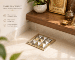 Brass Vastu Pyramid Plate for Home & Office | Energy Balancing Sacred Geometry Decor - Image 7