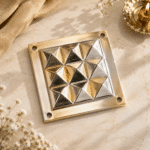 Brass Vastu Pyramid Plate for Home & Office | Energy Balancing Sacred Geometry Decor - Image 5