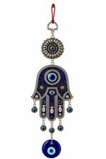 Hamsa Hand Evil Eye Wall Hanging | Nazar Protection Decor for Home Entrance - Image 6