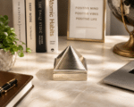 Brass Vastu Pyramid for Desk & Home | Energy Balancing Feng Shui Pyramid Decor - Image 6