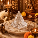 Crystal Shree Yantra Pyramid for Vastu & Meditation | Sacred Geometry Energy Crystal Decor - Image 2
