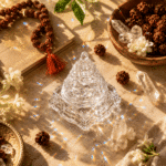 Crystal Shree Yantra Pyramid for Vastu & Meditation | Sacred Geometry Energy Crystal Decor - Image 4