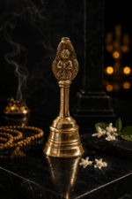 Premium Brass Garuda Idol Pooja Bell / Garuda Ghanti for Vishnu Pooja & Home Mandir - Image 2