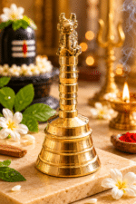 Brass Nandi Pooja Bell for Shiv Mandir - Image 6