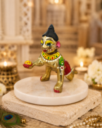 Hand-Painted Laddu Gopal Crawling Idol / Bal Krishna Murti - Image 7