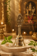 Premium Brass Garuda Idol Pooja Bell / Garuda Ghanti for Vishnu Pooja & Home Mandir - Image 3