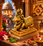 Brass Nandi Idol for Shivling and Mahadev Mandir - Image 7