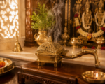 Brass Dhoop Dani with Handle / Traditional Incense Burner - Image 10