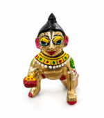 Hand-Painted Laddu Gopal Crawling Idol / Bal Krishna Murti - Image 5