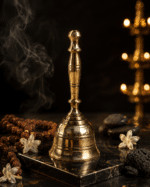 Plain Brass Hand Bell for Daily Pooja - Image 3