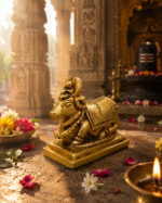 Brass Nandi Idol for Shivling and Mahadev Mandir