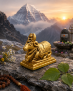 Brass Nandi Idol for Shivling and Mahadev Mandir - Image 4
