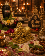 Brass Nandi Idol for Shivling and Mahadev Mandir - Image 5