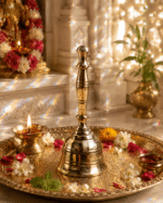 Plain Brass Hand Bell for Daily Pooja - Image 4