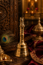 Brass Nandi Pooja Bell for Shiv Mandir - Image 3