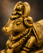 Brass Nandi Idol for Shivling and Mahadev Mandir - Image 2