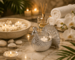 Silver Peacock Tealight Candle Holder - Image 6