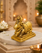 Brass Nandi Idol for Shivling and Mahadev Mandir - Image 10